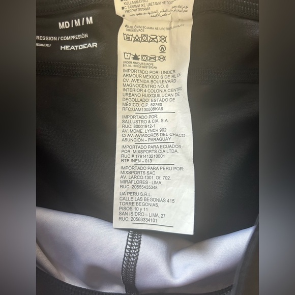 Under Armour Compression Pants. Size Medium - Picture 5 of 8